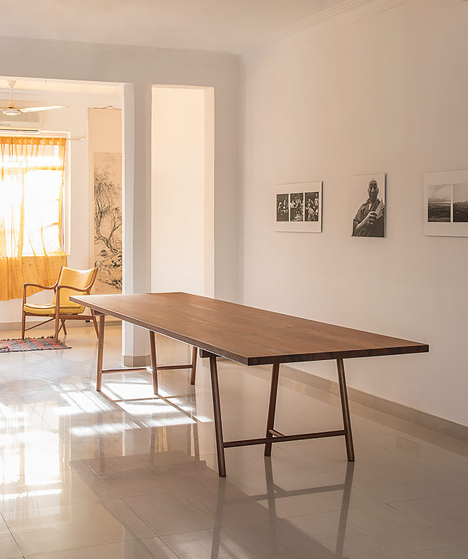 trestle tables