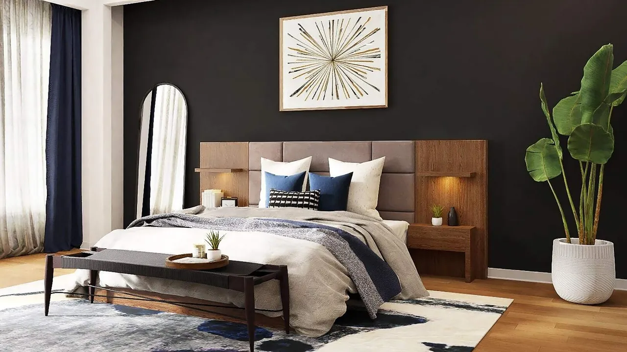 Bedroom blueprint